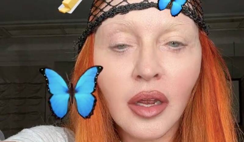 Madonna Madonna - Créditos: Captura de pantalla