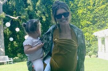 Katherine Schwarzenegger comparte primera foto de su hija Eloise con su abuelo,  Arnold Schwarzenegger
