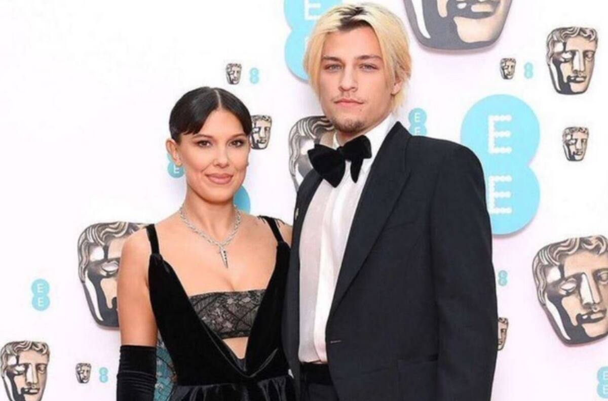 Millie Bobby Brown y Jake Bonjovi debutan como pareja en la alfombra roja de los BAFTA 2022