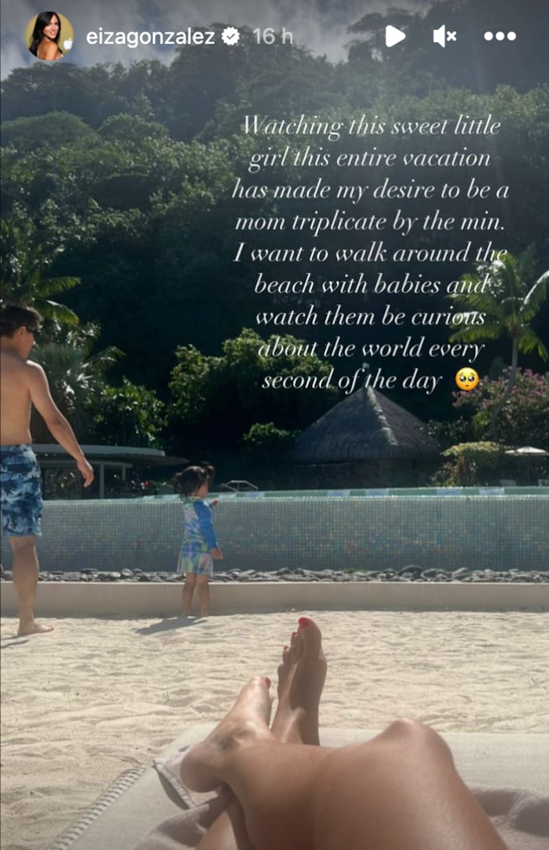 La actriz está lista para convertirse en madre