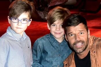 Valentino, el hijo de Ricky Martin conquista TikTok con divertidos videos