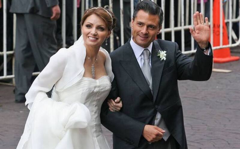 Angélica Rivera y Enrique Peña Nieto La pareja protagonizó uno de los matrimonios más mediáticos, de cara a las elecciones presidenciales del 2012, en México - Créditos: El Sol de México