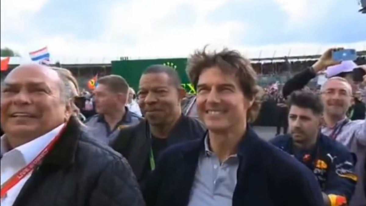 Tom Cruise felicitó al papá de "Checo" Pérez; video se hace viral y ya hay memes