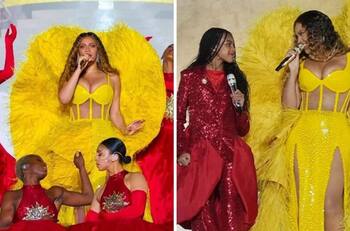 Beyoncé canta con su hija Blue Ivy en un espectacular concierto privado en Dubái