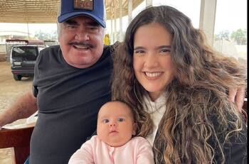 Camila Fernández cuenta cómo se despidió de su abuelo Vicente Fernández