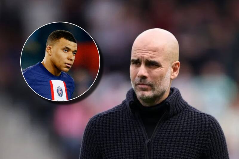 Pep Guardiola no se tienta con el fichaje de Mbappé