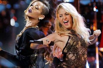 ¿Shakira cantará con Rihanna en el show de medio tiempo del Super Bowl 2023?