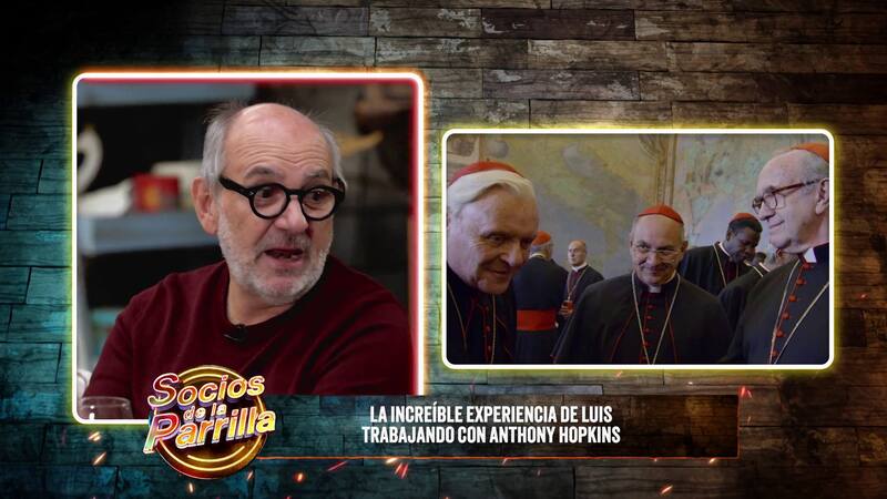 Luis Gnecco habló sobre su experiencia con Anthony Hopkins. Créditos: Instagram