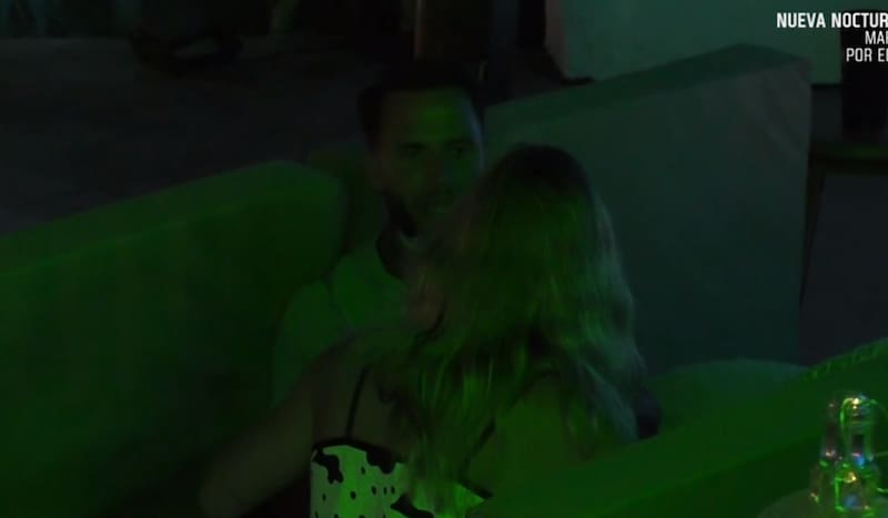 La intensa discusión de Fabio Agostini y Gabrieli Moreira.