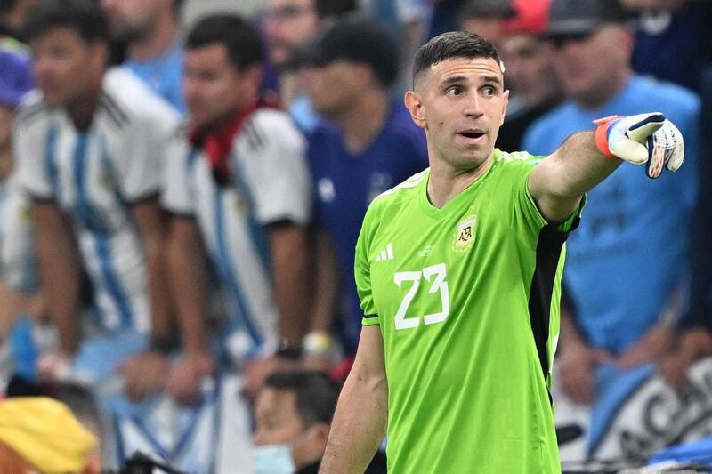 con la Selección Argentina Foto: EFE.