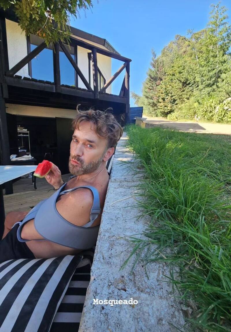 Jordi Castell se accidentó en Colbún. Créditos: Instagram