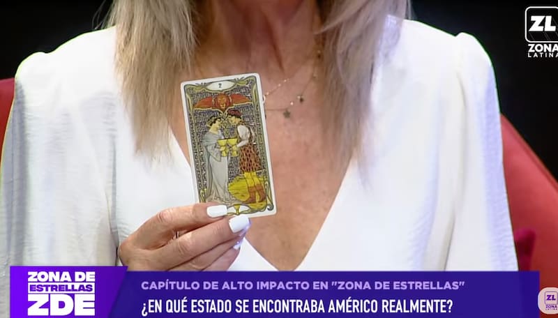 La tarotista lanzó las cartas sobre el futuro de Américo y Yamila Reyna.