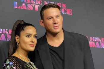 Salma Hayek y el arriesgado vestido con el que demostró que el tiempo no pasa por ella