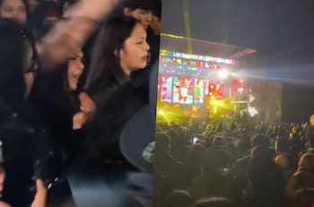 El festival del escándalo: graban violenta batalla campal en Puerto Montt tras polémica con Arturo Ruiz-Tagle