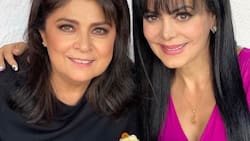 Victoria Ruffo es celebrada por Maribel Guardia en su cumpleaños 61
