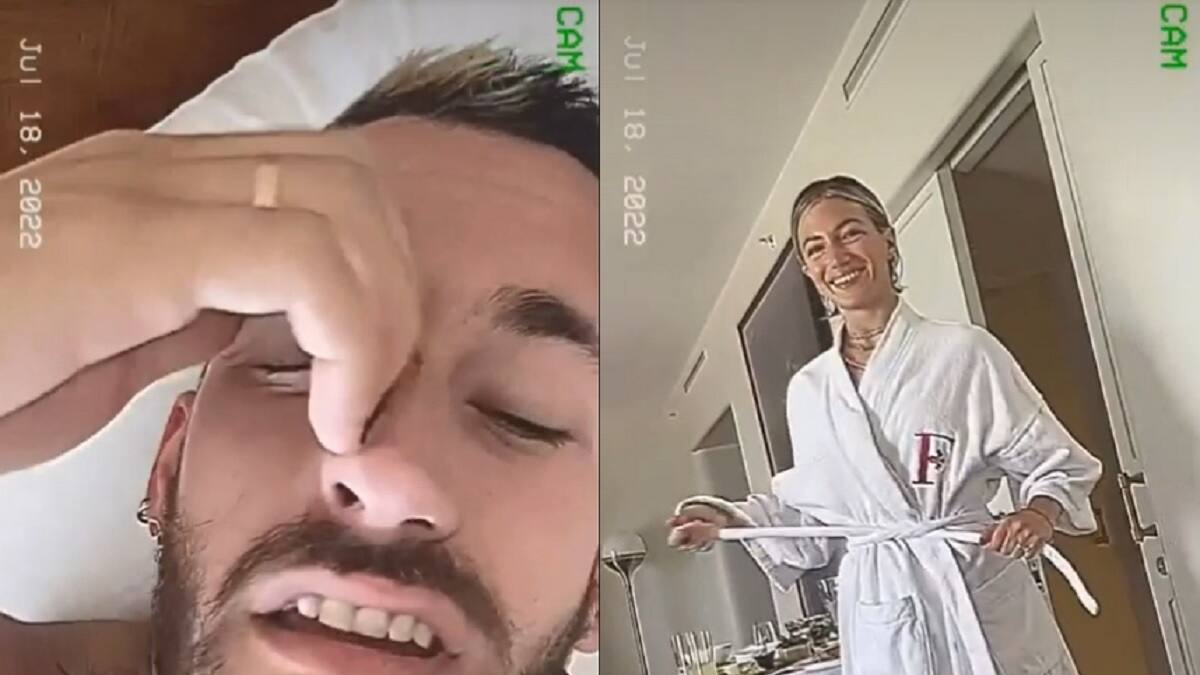 Ricky Montaner comparte divertido video lo-fi para celebrar el cumpleaños de Stefi Roitman