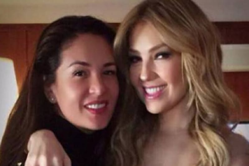 Yolanda Andrade y Thalía son amigas desde la adolescencia - Créditos: Instagram