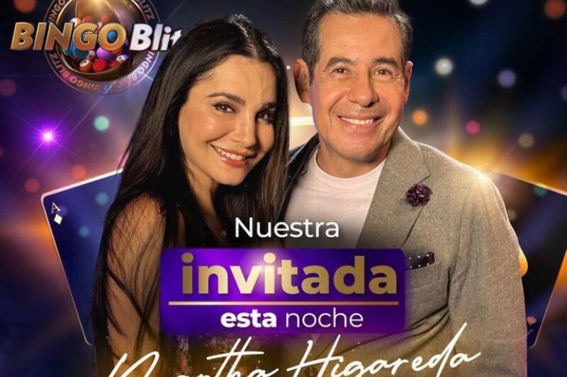 La actriz es la invitada a Bingo Blitz, programa de concurso