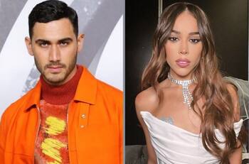 Alejandro Speitzer defiende a Danna Paola de las duras críticas sobre su aspecto físico