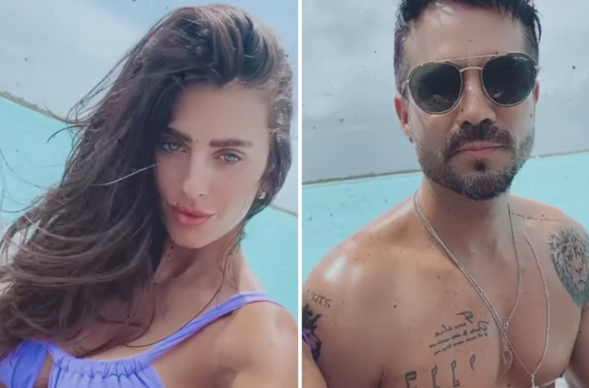 (FOTO) José Ron y su novia encienden las redes posando en traje de baño
