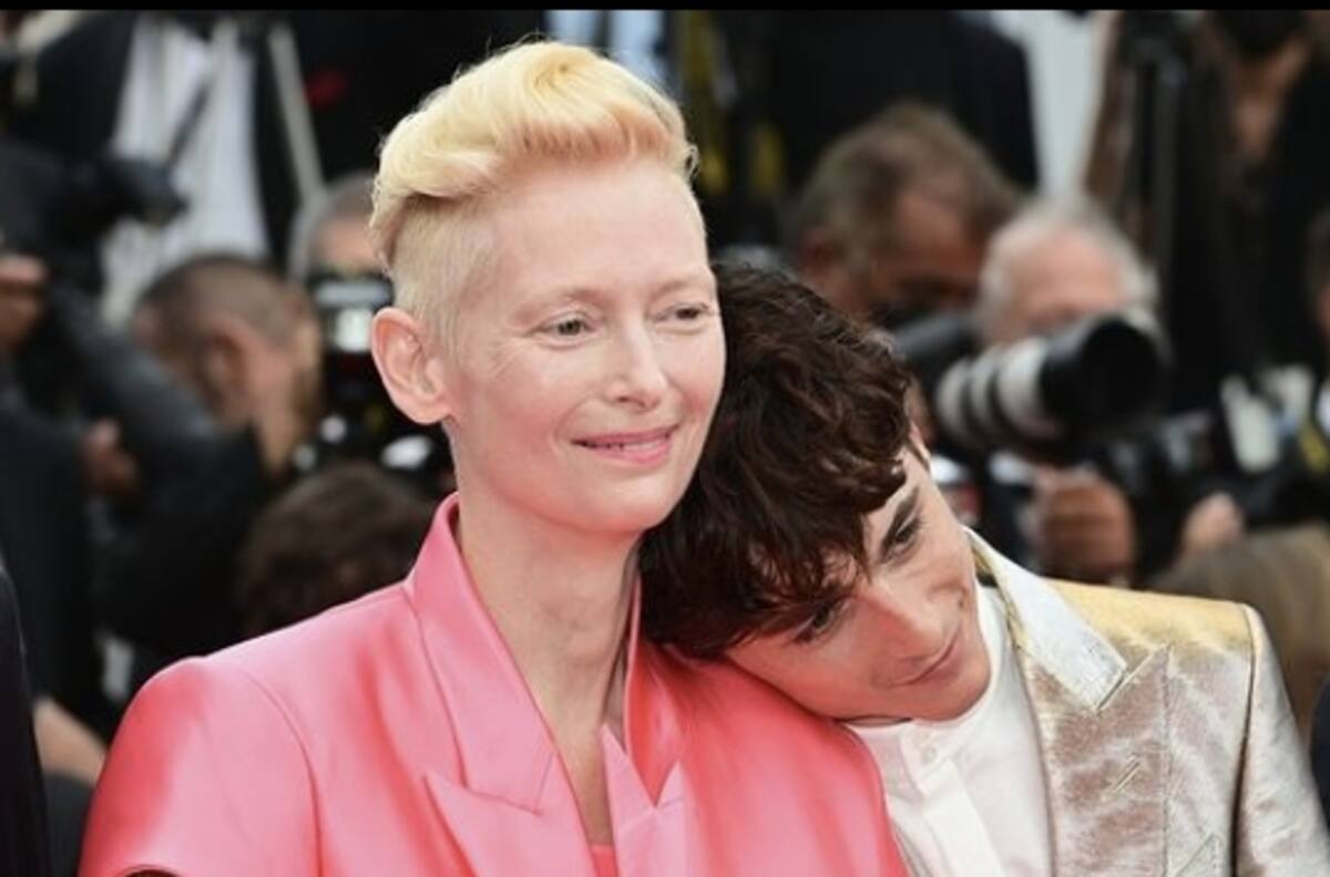 Tilda Swinton y Timothée Chalamet impactan en Cannes