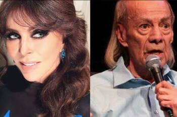 Hijo de Manuel "Loco" Valdés saca la cara por Verónica Castro ante el escándalo que vive