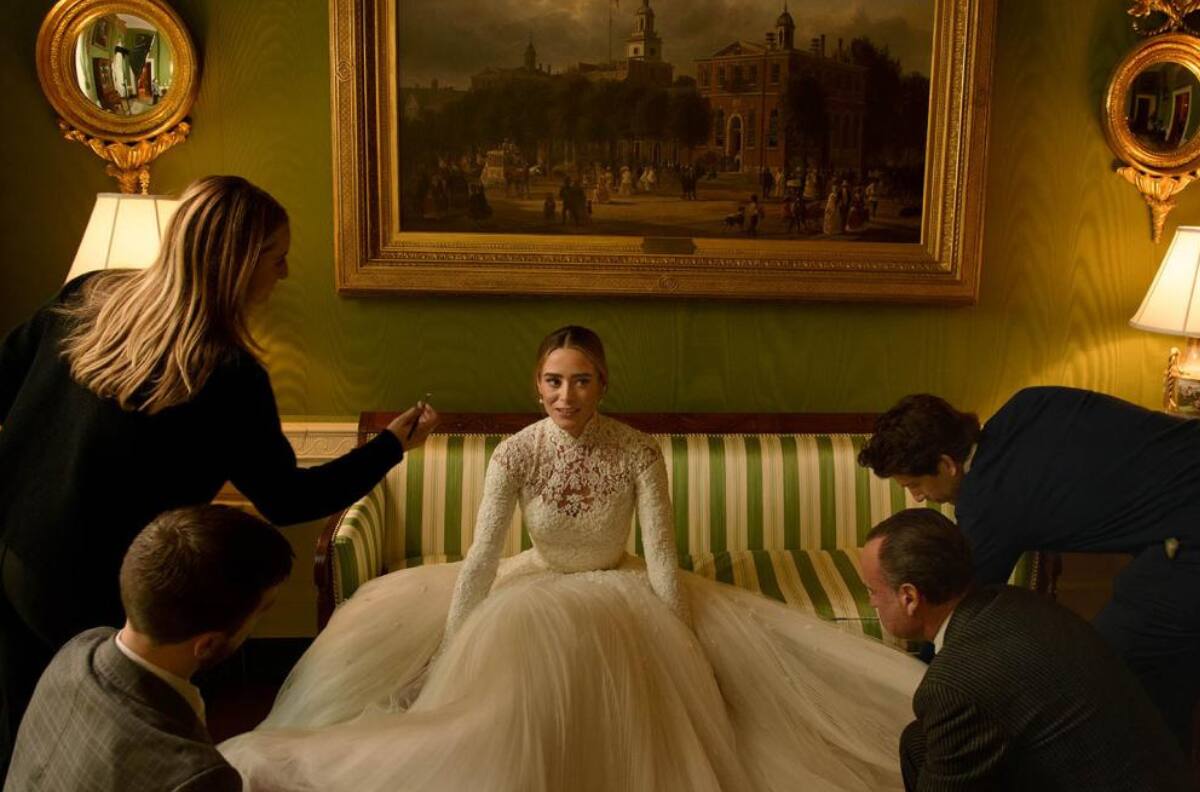 Nieta Joe Biden utilizó estos tres vestidos para su boda en la Casa Blanca