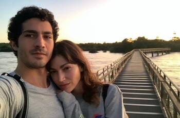 Úrsula Corberó y Chino Darín son captados en Venecia muy enamorados