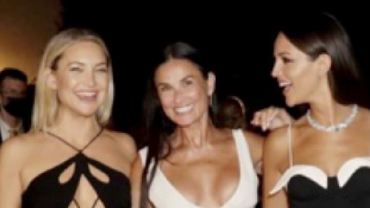 Eiza González y Demi Moore cautivan con esta tendencia en el Festival de Venecia