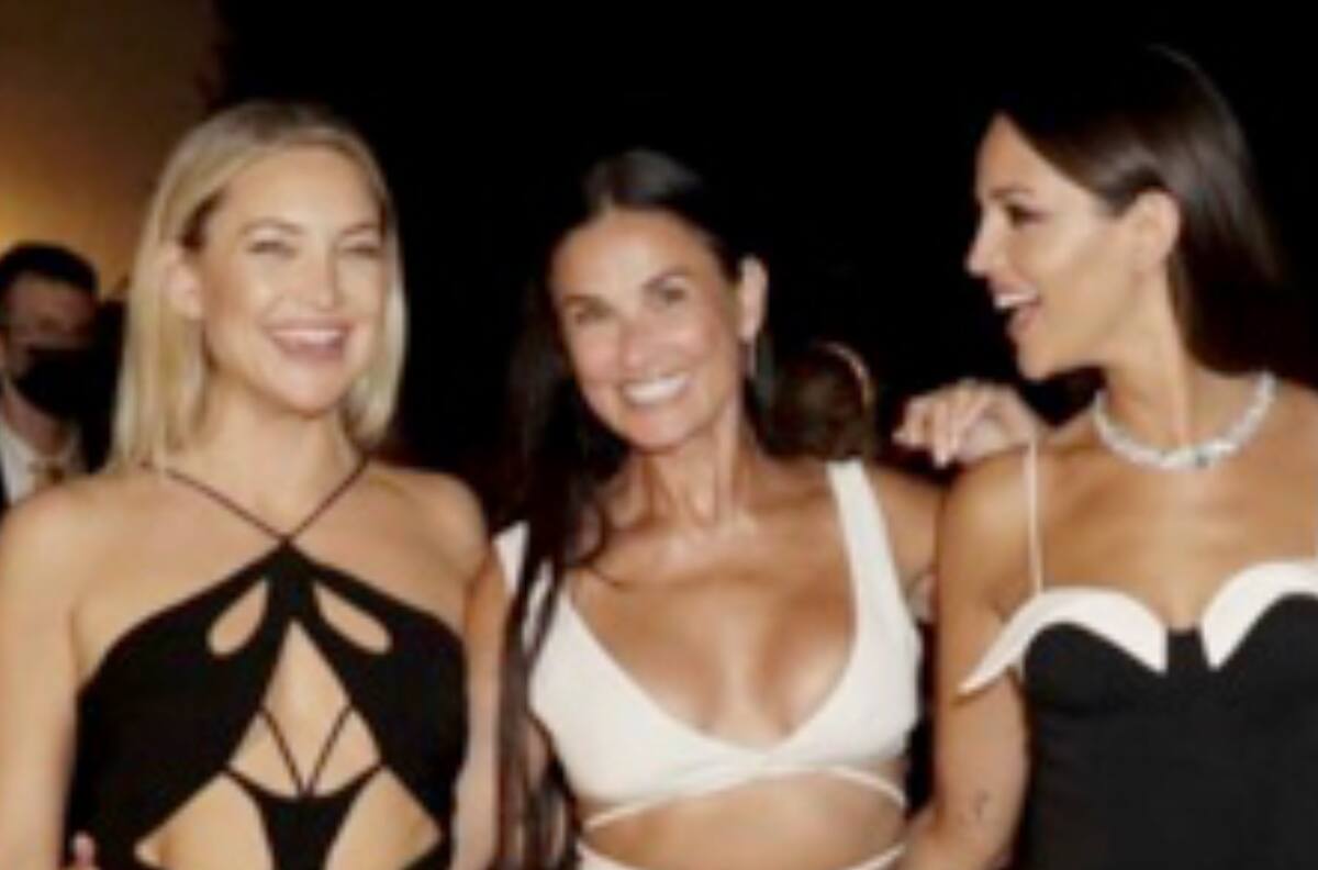 Eiza González y Demi Moore cautivan con esta tendencia en el Festival de Venecia