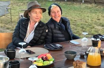 Ellen DeGeneres y Portia di Rossi celebran su aniversario #18