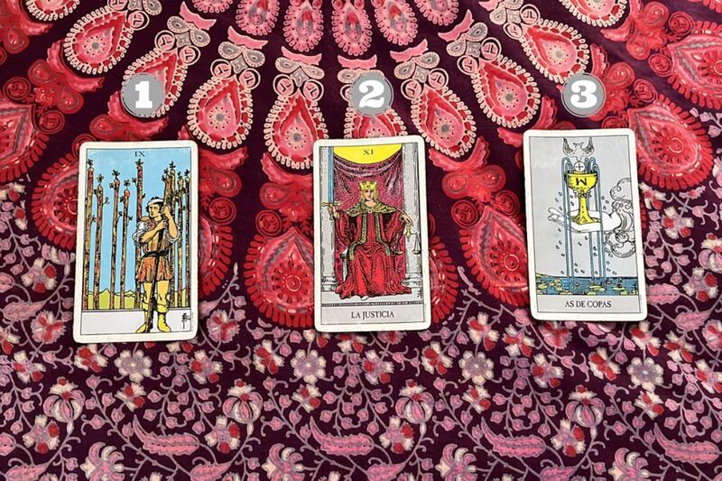 Cartas del Tarot.