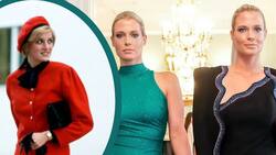 Las sobrinas de Lady Di modelaron en la Semana de la Moda con vestidos ajustados
