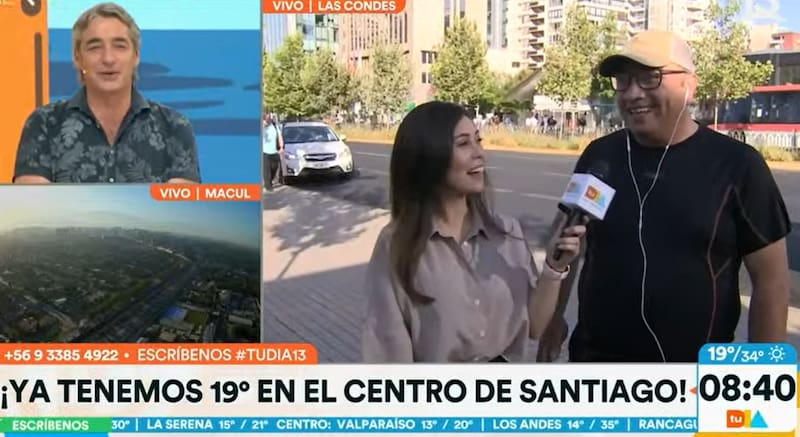 Ana María Silva se reincorporó a "Tu Día". Créditos: Pantallazo Canal 13