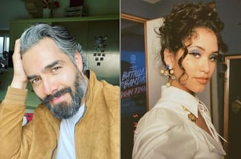 Omar Chaparro confiesa que no le gustaría ver las escenas íntimas de su hija Andrea en Rebelde