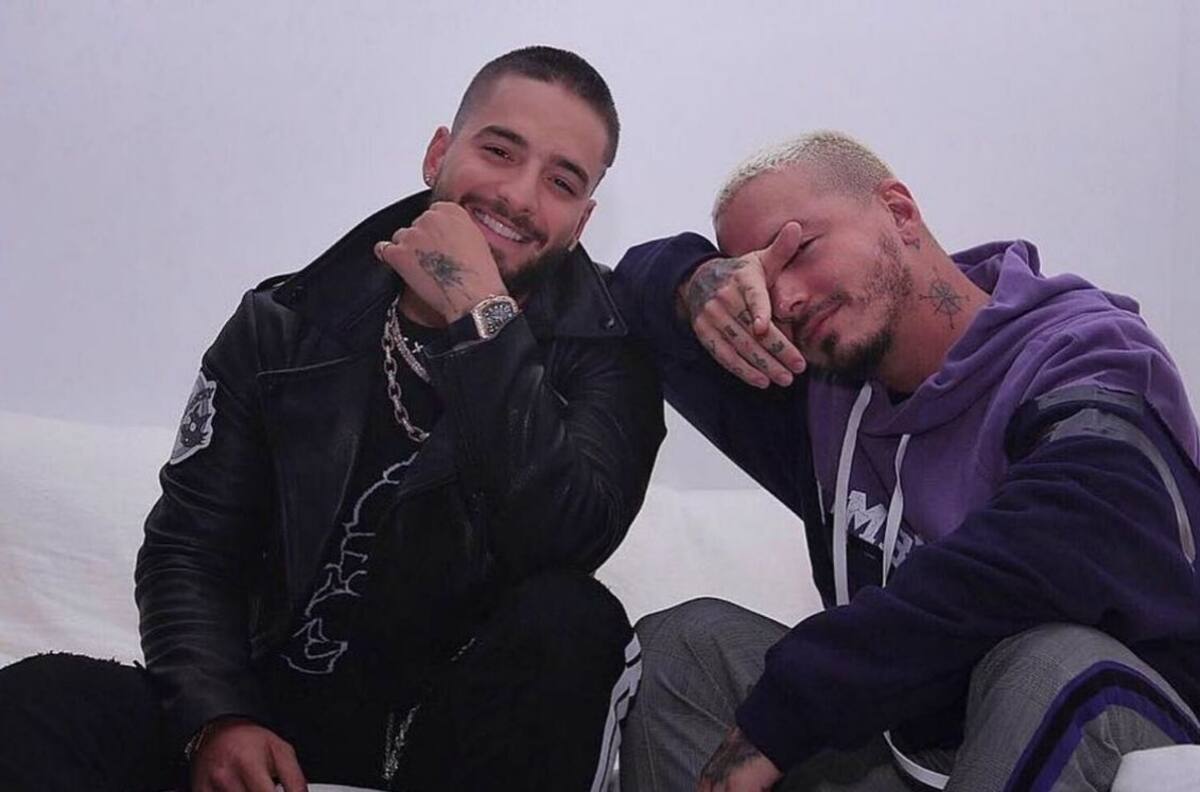 J Balvin y su emotiva felicitación a Maluma tras su concierto en Medellín