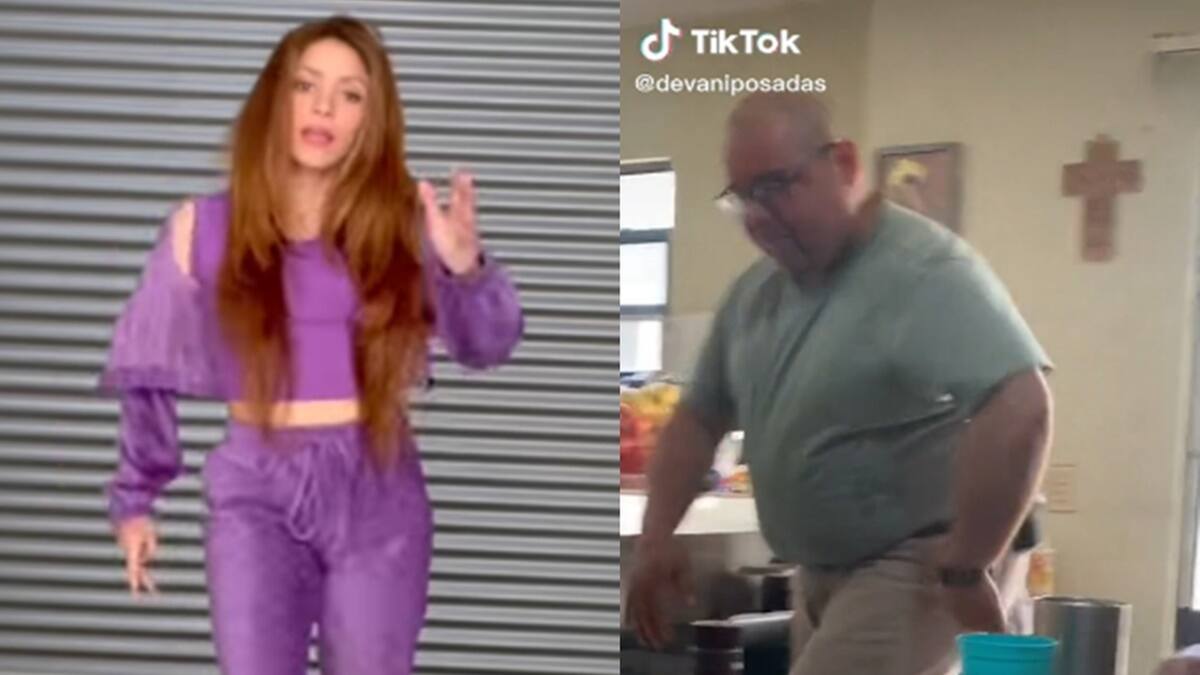 VIDEO: “Papá Shakiro” se hace viral tras mover sus caderas al ritmo de “Te Felicito”