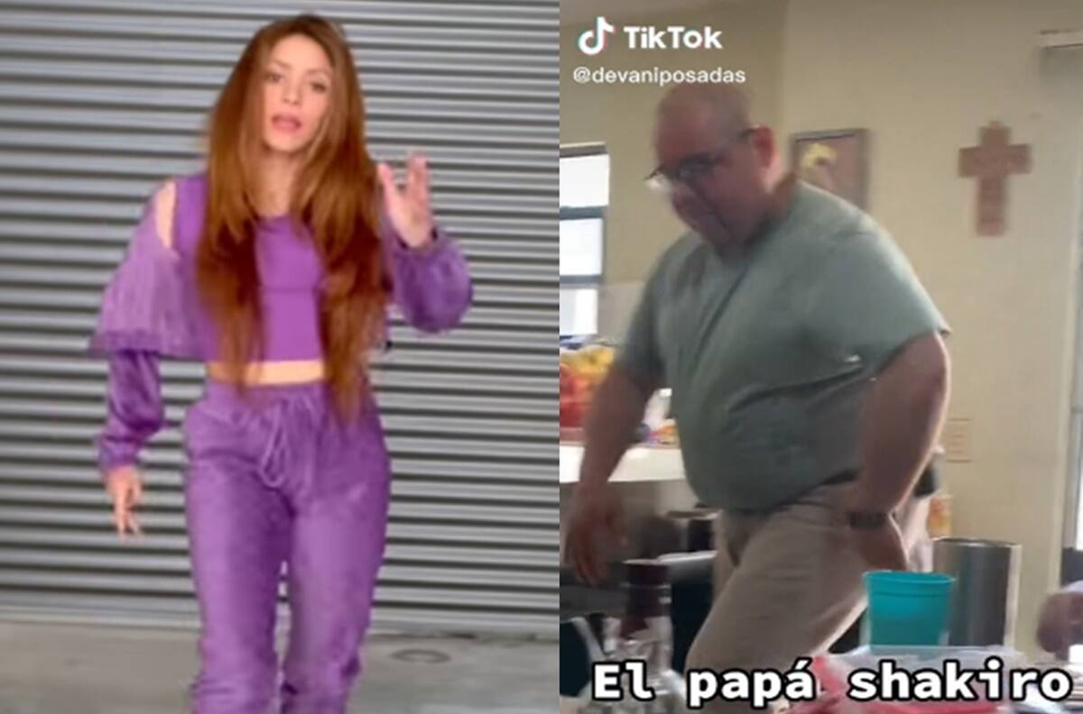 VIDEO: “Papá Shakiro” se hace viral tras mover sus caderas al ritmo de “Te Felicito”