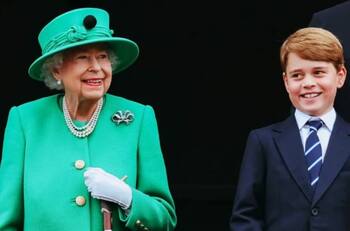 El príncipe George recibió un emotivo regalo de la reina Isabel II durante el Jubileo de Platino