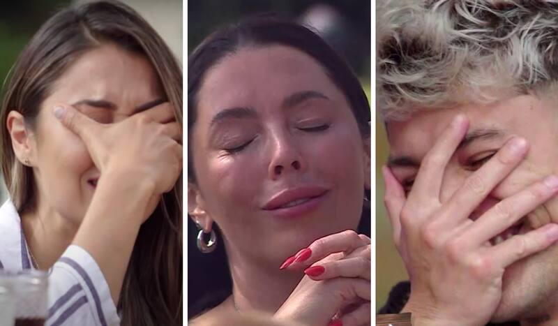 se emocionan tras recibir mensajes de sus familiares en Tierra Brava.