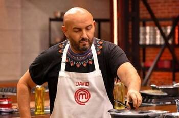 MasterChef Celebrity: David Salomón no supo hacer una salsa y paga al ser eliminado