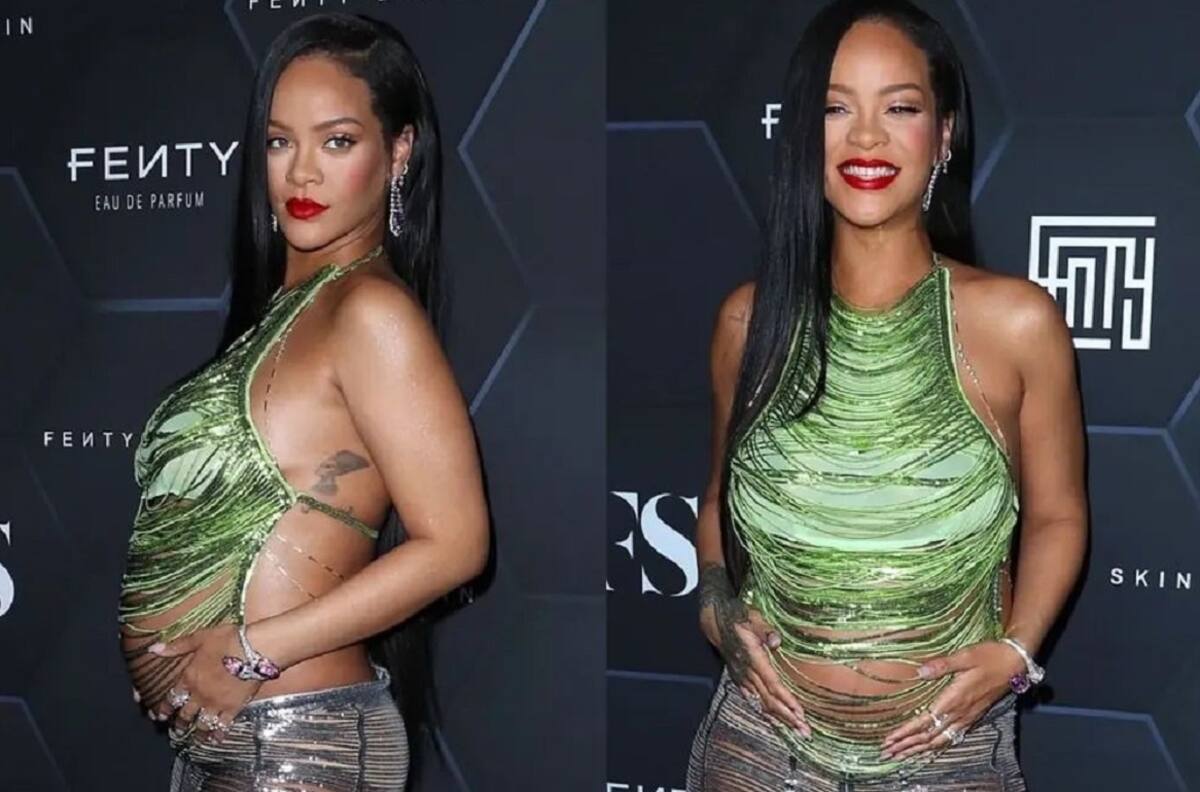 Rihanna: "Estoy disfrutando de no tener que preocuparme por cubrir mi barriga"