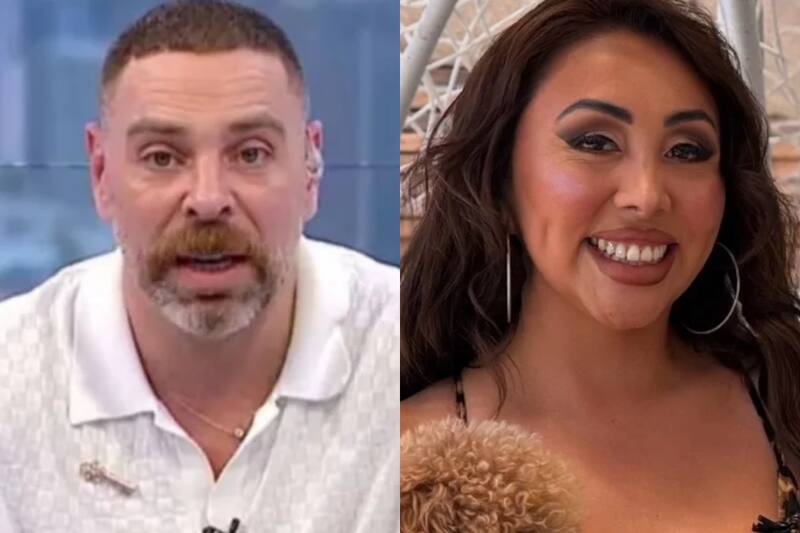 El animador habló de la nueva polémica de la influencer con Mega.