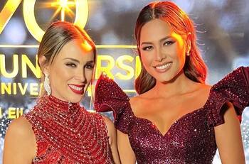 Andrea Meza se reúne con Jacky Bracamontes en Miami