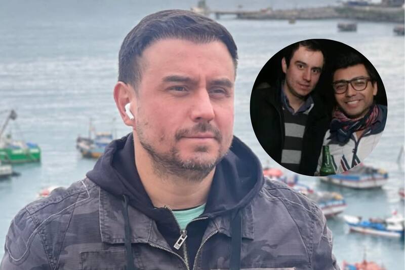 El periodista de despidió de su expareja.