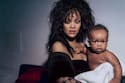 Rihanna posa por primera vez con su hijo y A$AP Rocky en portada de revista y las redes enloquecen