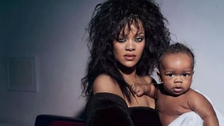 Rihanna posa por primera vez con su hijo y A$AP Rocky en portada de revista y las redes enloquecen