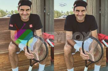 Test Visual: Descubre las 5 diferencias en las fotos de Roger Federer