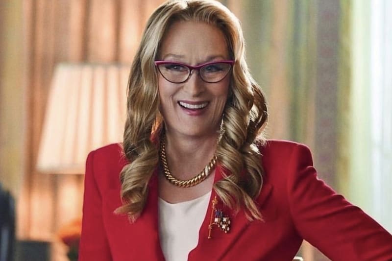 Meryl Streep En una escena de "Don't Look Up" - Créditos: Cortesía Netflix