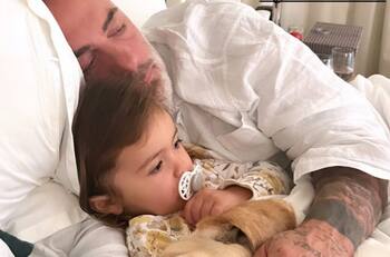 Gianluca Vacchi celebra el Día del Padre con tierno video de su hija Blu Jerusalema
